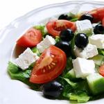 Салат греческий рецепт классический с фото