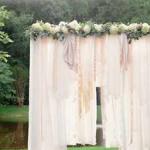 Свадебная арка своими руками (фото) Металлопластик в оформлении свадеб
